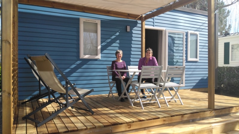 Stacaravan Paradis 30 m² - Met airconditioning - 2 slaapkamers