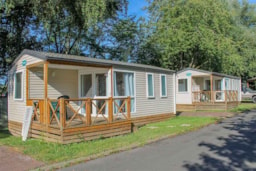 Mietunterkunft - Mobilheim 31M² - 2 Schlafzimmer - Camping International de Jablines