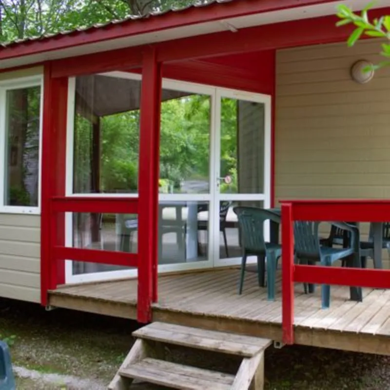 Chalet Confort 27M² 2 Chambres + Terrasse Couverte 10M² - Tv*