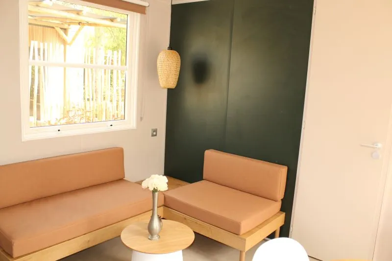 Mobil-Home Premium 40M² 3 Chambres - 2 Salles De Bain + Terrasse 25M² - Tv - Clim -