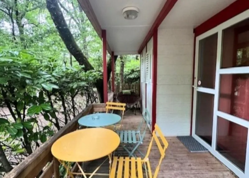 Chalet Confort 27M² 2 Chambres + Terrasse Couverte 7M² - Tv