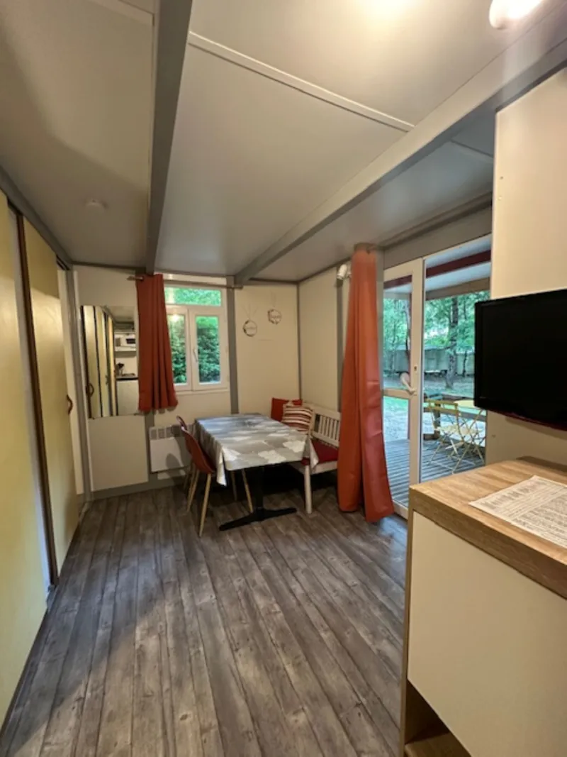 Chalet Confort 27M² 2 Chambres + Terrasse Couverte 7M² - Tv