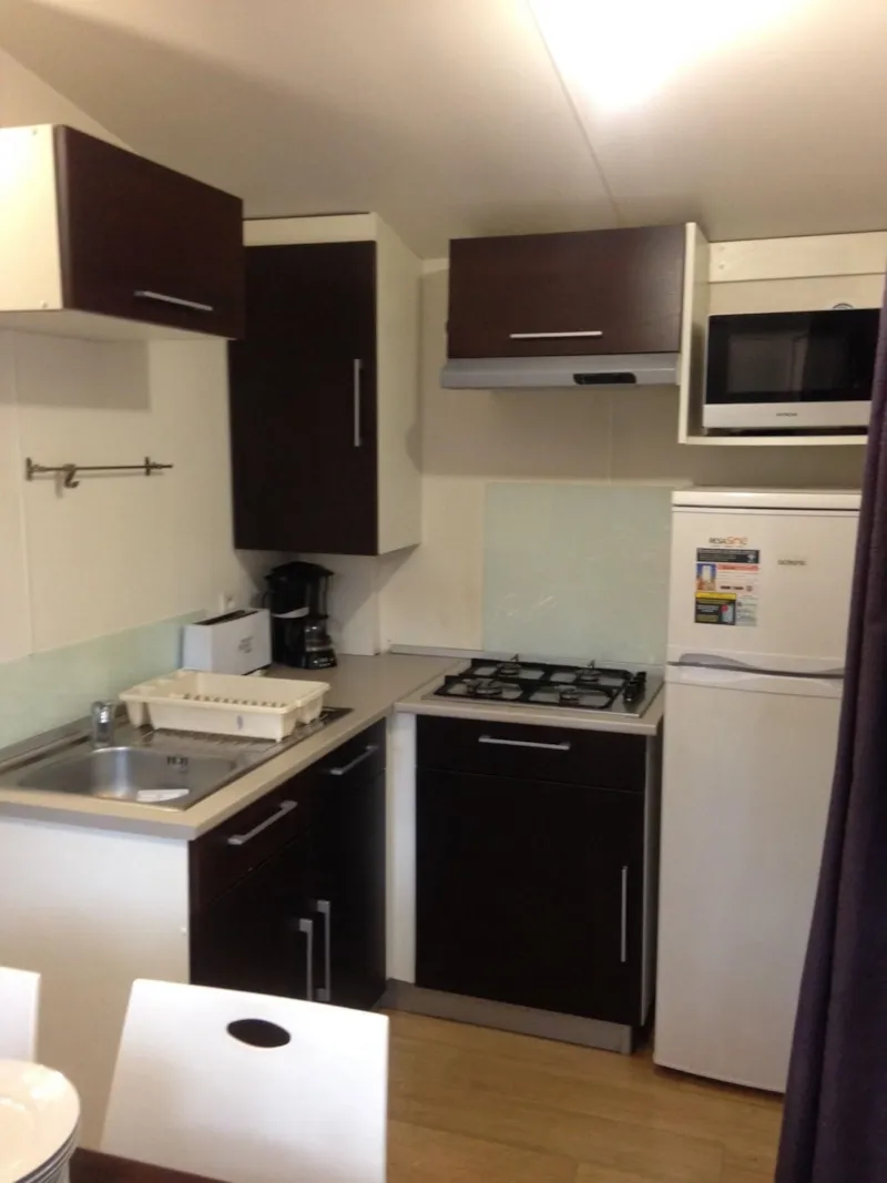 Mobile-Home Premium Avec Spa  Avec Vue 27M² (1Ch -2 Pers.) + Terrasse Semi-Couverte 10 M² + Tv