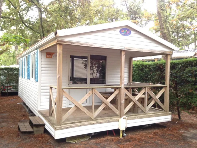 Mobile-Home Premium Avec Spa  Avec Vue 27M² (1Ch -2 Pers.) + Terrasse Semi-Couverte 10 M² + Tv