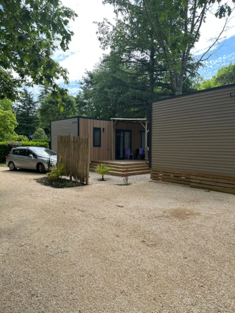 Mobil-Home Premium 30M² 2 Chambres + Terrasse 25M² - Tv - Clim - Spa