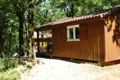 Chalet with covered terrace