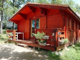 Alloggio - Chalet Modèle Savoie - Camping LA TRUFFIERE à Saint Cirq Lapopie