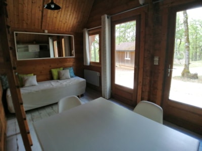 The authentic wooden chalet duplex