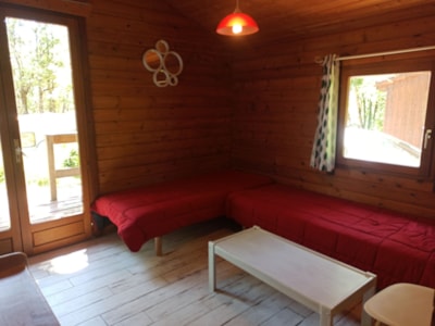 The authentic wooden chalet with big terrace