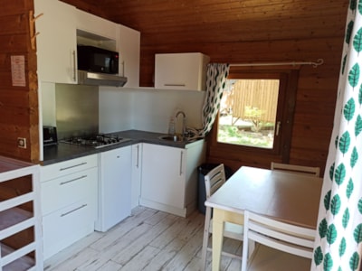 The authentic wooden chalet with big terrace