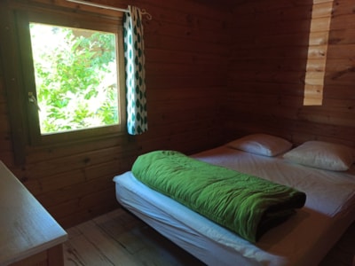 The authentic wooden chalet with big terrace
