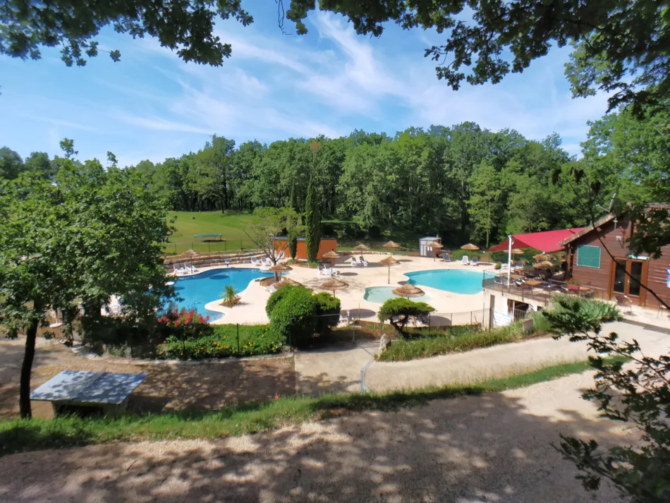 Camping LA TRUFFIERE à Saint Cirq Lapopie