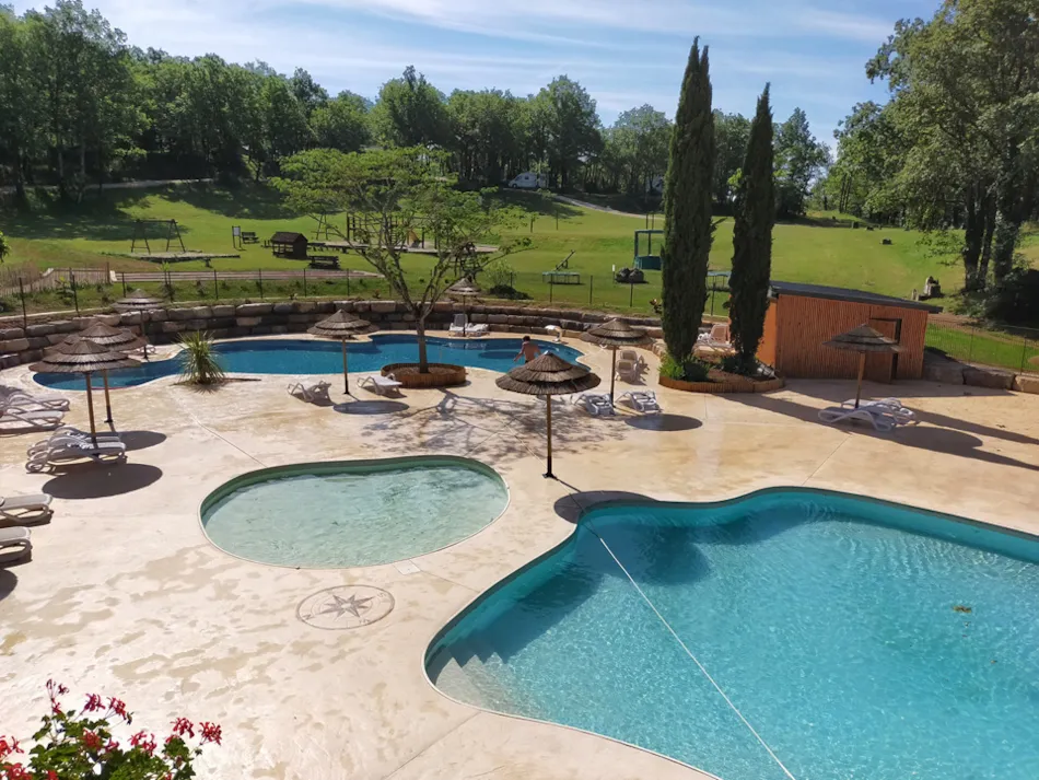 Camping LA TRUFFIERE à Saint Cirq Lapopie