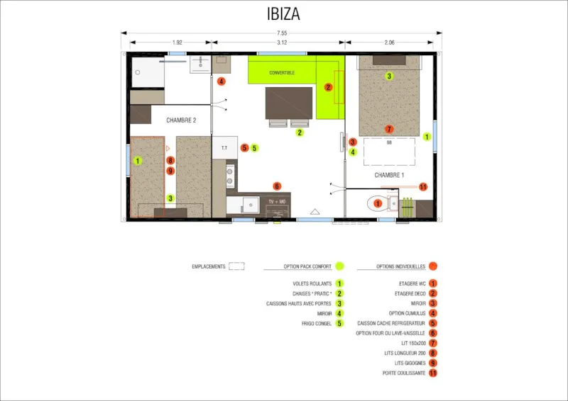 Mobilhome Rideau Ibiza