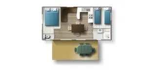 Mobilhome Louisiane Flores