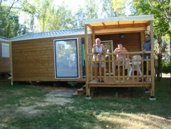 Mietunterkunft - Mobilheim Rideau Malaga - Camping LES GRAVES