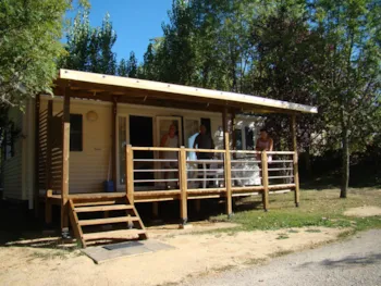 Mietunterkunft - Mobilheim Louisiane Flores - Camping LES GRAVES