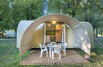 Mietunterkunft - Coco Sweet 2 Schlafzimmer (Ohne Sanitäranlagen) - Camping Les Borgnes