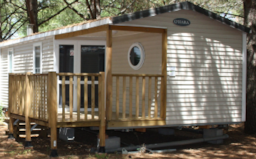 Mietunterkunft - Mobilheim 2 Schlafzimmer - Camping Les Borgnes