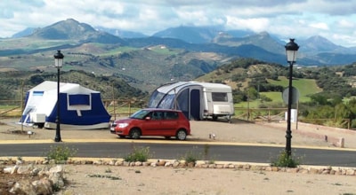 Pitch camping-car, electricity 16A — 2