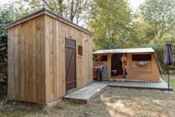 Huuraccommodatie(s) - 3-Slaapkamer Ingerichte Comfort Tent - La Vallée des Vignes