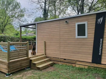 Mietunterkunft - „Komfort-Mobilheim“ 2 Schlafzimmer - La Vallée des Vignes