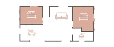 "2-bedroom "Mobil-home Prestige