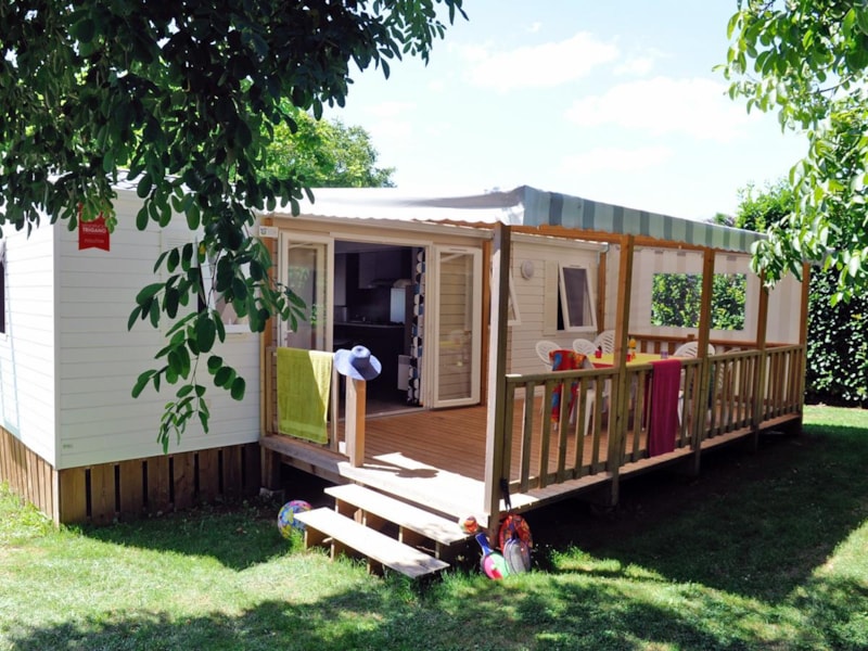 Cottage Luxeriös Dordogne Tribu - 3 Zimmer mit der gedeckten Terrasse 18m²