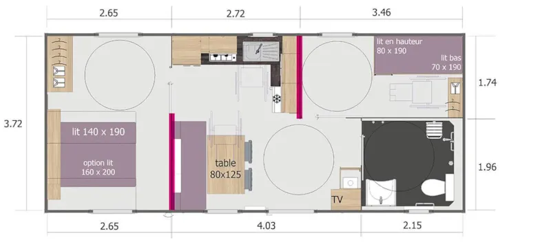 Cottage Privilège Carennac Pmr 2 Ch. Clim