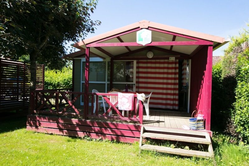 Chalet LIMARGUE 20m² + Terras 10m² - 2 Kamers
