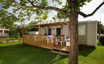 Mietunterkunft - Cottage Luxeriös Alzou - Große Überdachte Terrasse 18 M² - 2 Schlafzimmer - Le Ventoulou Sites et Paysages
