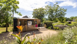 Accommodation - Cottage Premium Les Terrasses Du Causse - 2 Bedrooms - 2 Bathrooms - Le Ventoulou Sites et Paysages