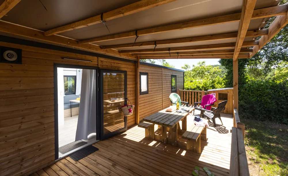 Accommodation - Cottage Les P'tits Quercynois (Adapted To The People With Reduced Mobility) ° 2 Bedrooms-2 Bathrooms - Le Ventoulou Sites et Paysages
