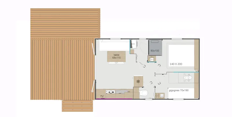 Cottage Premium Les Etoiles Occitanes 2 Ch. - Tv - Clim - Lv