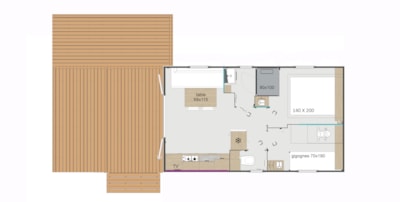 Cottage Premium Les Étoiles Occitanes ° 2 rooms