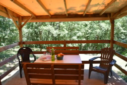 Accommodation - Holiday Home La Gariotte - 5 People - Air-Conditioning - Dishwasher - Camping LA CHENERAIE