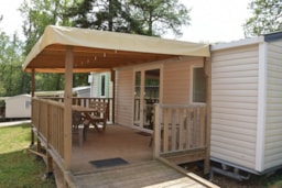 Accommodation - Cottage Helios - 2 Bedrooms Adapted To The People With Reduced Mobility - Camping LA CHENERAIE