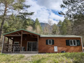Mietunterkunft - Chalet 'Mercantour' - Camping du Brec