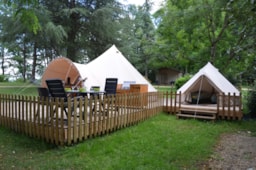 Accommodation - Bell Tent - Camping LE CH'TIMI