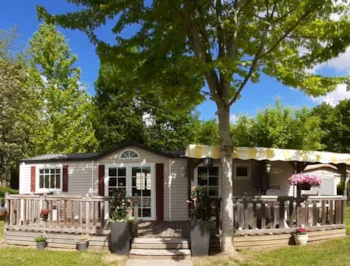 Huuraccommodatie(s) - Ruime Luxe Mobilehome Met Airco - Camping LE CH'TIMI