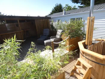 Mietunterkunft - Zimmer 28 M²  + Terrasse - CAMPING L'ALBATROS