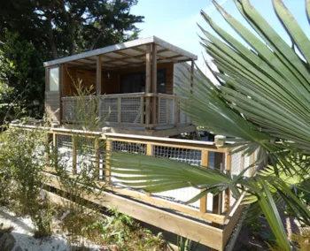 Mietunterkunft - Familienhütte - CAMPING L'ALBATROS