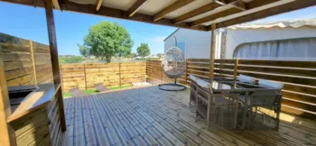 Mietunterkunft - Mobilheim 18 M² - 1 Zimmer - CAMPING L'ALBATROS