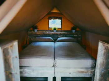 Mietunterkunft - Zelt Mini Lodge Safari ** - YELLOH! VILLAGE - LES BALEARES SON BOU