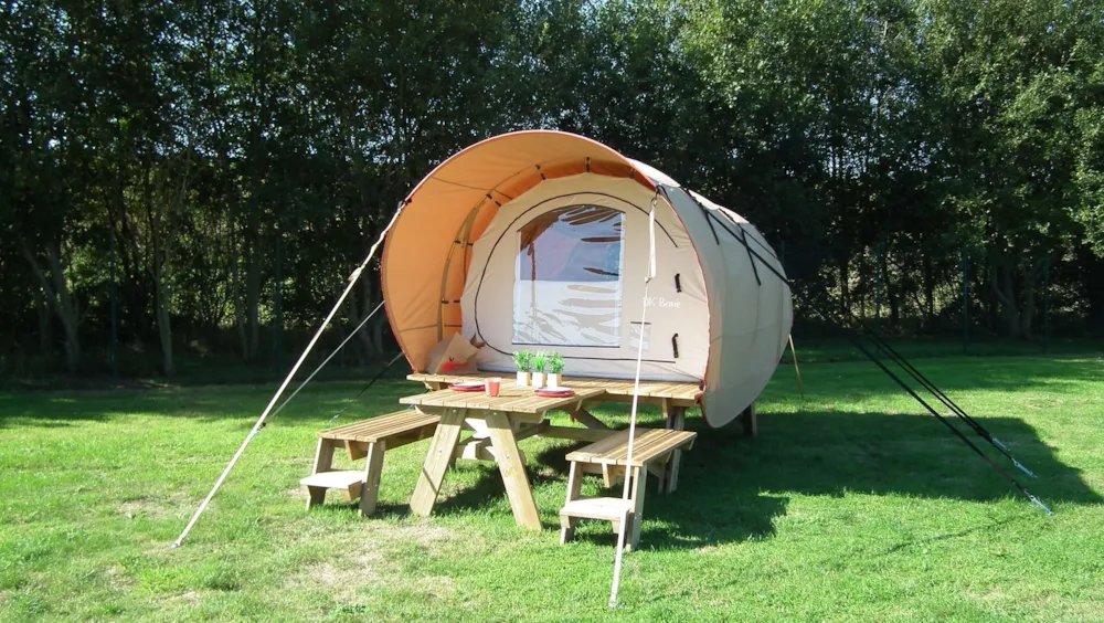 Unusual accommodation - Dk'Bane canvas tent