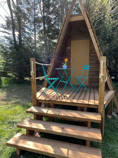 Hébergement Insolite - Tente Bois - 6 M²