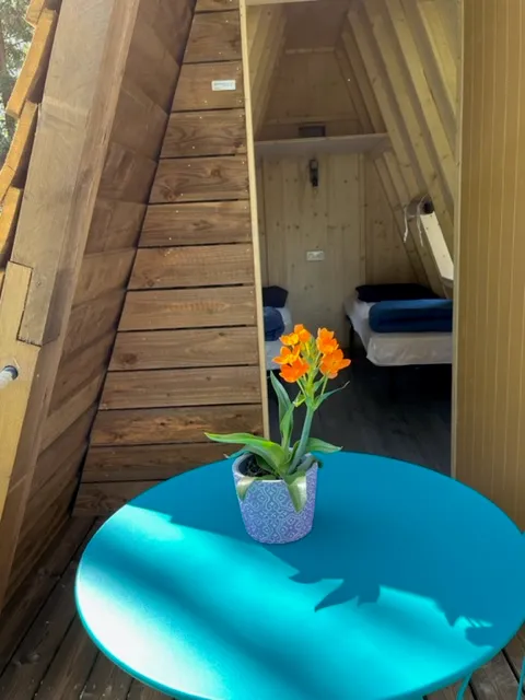 Hébergement Insolite - Tente Bois - 6 M²