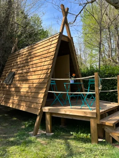 Hébergement Insolite - Tente Bois - 6 M²