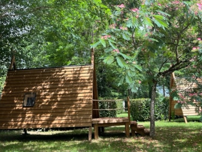 Unusual accommodation - Wooden tent - 6 m² — 5