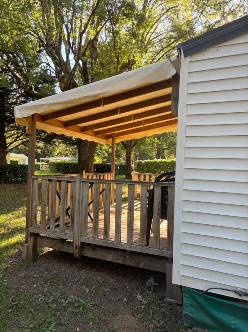 Mobil Home Confort Ophea - 28M² - 2 Chambres + Terrasse Couverte